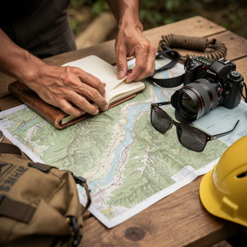 Konglor Lao Cave Tour limestone landscape and river ecosystem in Khammouan Province